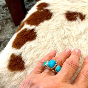 Turquoise /sterling ring